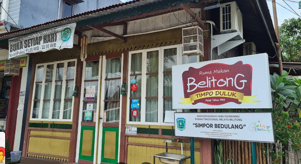 Ruma Makan Belitong Timpo Duluk - Kuliner Khas Belitung