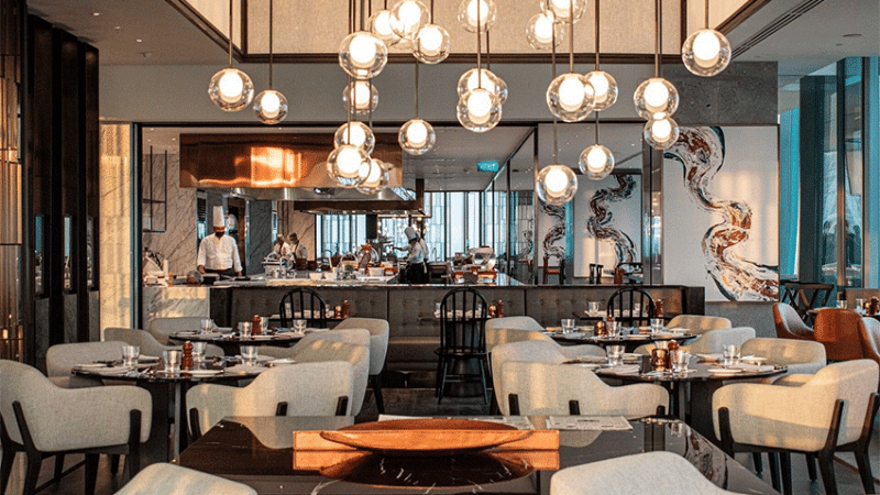 dining room at park hyatt jakarta