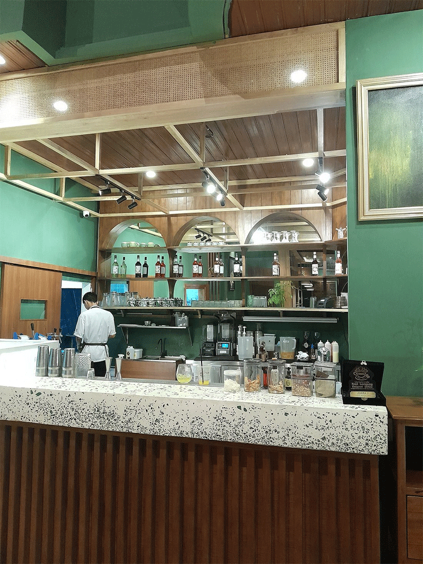 zozo garden - restoran estetik bernuansa alam di bandar lampung