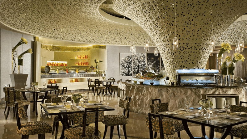 the cafe di hotel mulia senayan