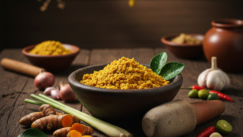 rahasia bumbu dasar kuning untuk masakan nusantara lezat