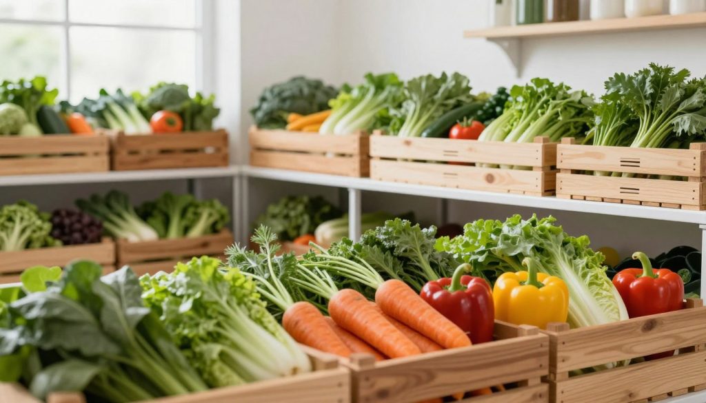 sirkulasi udara penyimpanan sayur